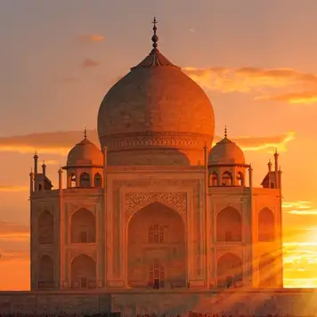 Image related to Taj Mahal at Sunrise