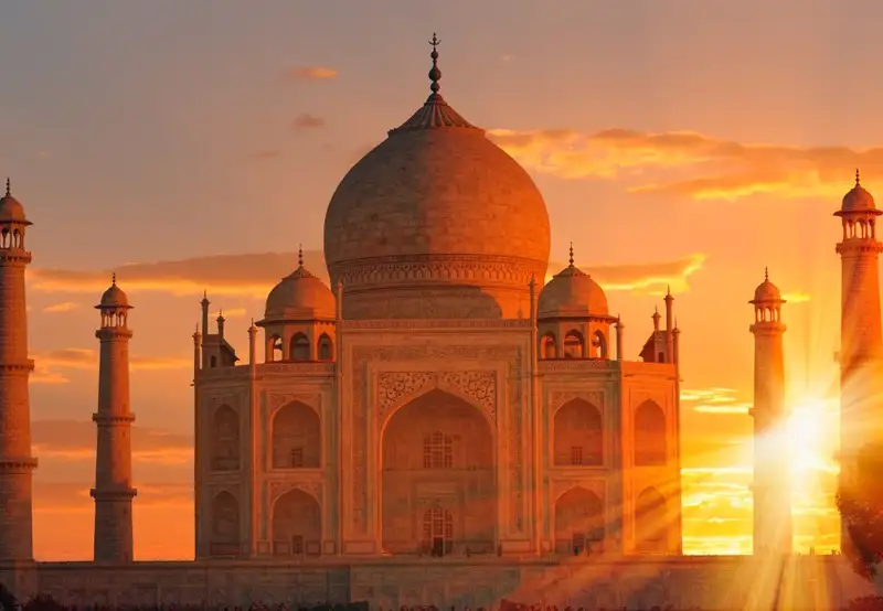 Taj Mahal at Sunrise