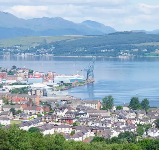 Greenock (tours to Glasgow)