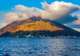 Stromboli Volcano, sailing past