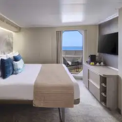 Image related to Forward-Facing Suite with Master Bedroom & Large Balcony