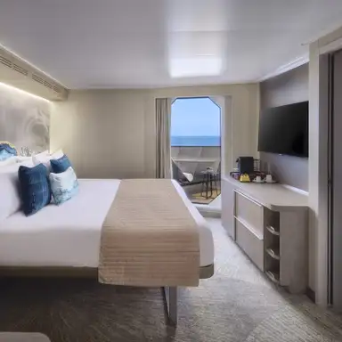 Image related to Forward-Facing Suite with Master Bedroom & Large Balcony