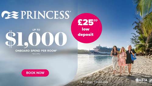 Princess - Iglu - £1PP DEPOSIT+$1000 CAMPAIGN  promotional banner
