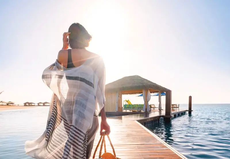 cabanas on perfect day at cococay