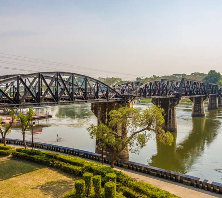 Site of the Original ‘Bridge Over the River Kwai’