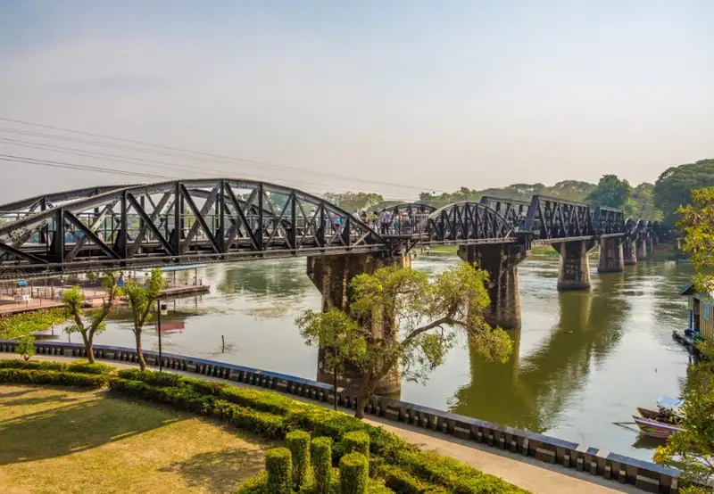 Site of the Original ‘Bridge Over the River Kwai’