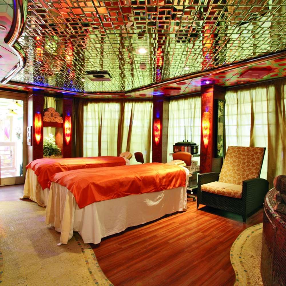 Massage rooms in the spa