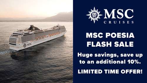 msc poesia sale iglu promotional banner