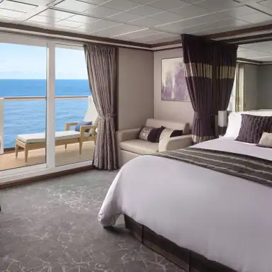 Image related to Aft-Facing Penthouse with Balcony