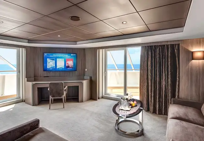 MSC Euribia Accommodation - MSC Yacht Club Royal Suite