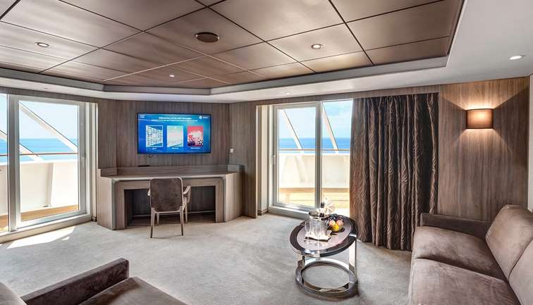 MSC Euribia Accommodation - MSC Yacht Club Royal Suite