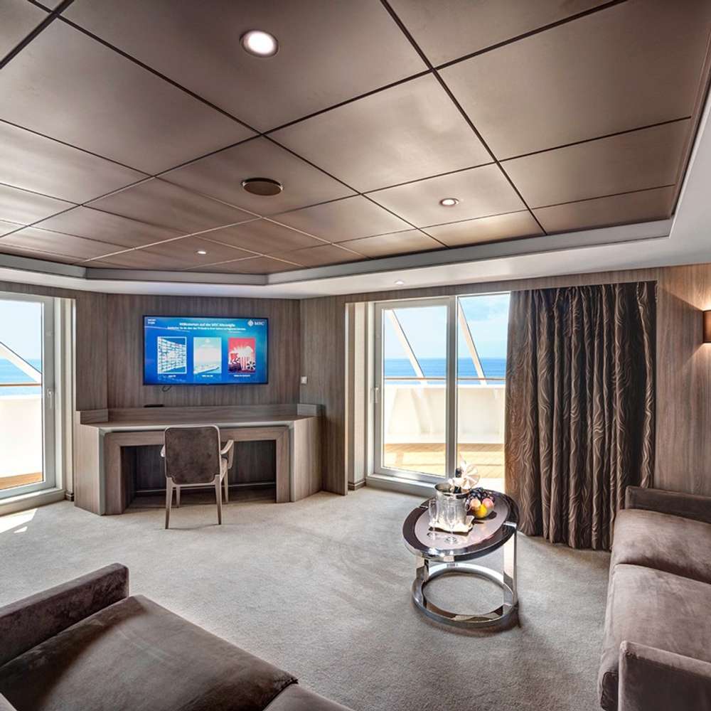 MSC Euribia Accommodation - MSC Yacht Club Royal Suite