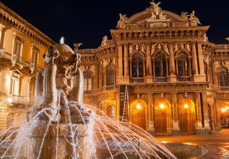 Teatro Massimo Bellini Catania Sicily Italy