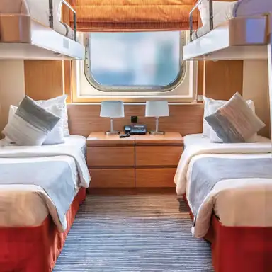 Image related to Decks 4/5 Outside Cabin (4 berths)