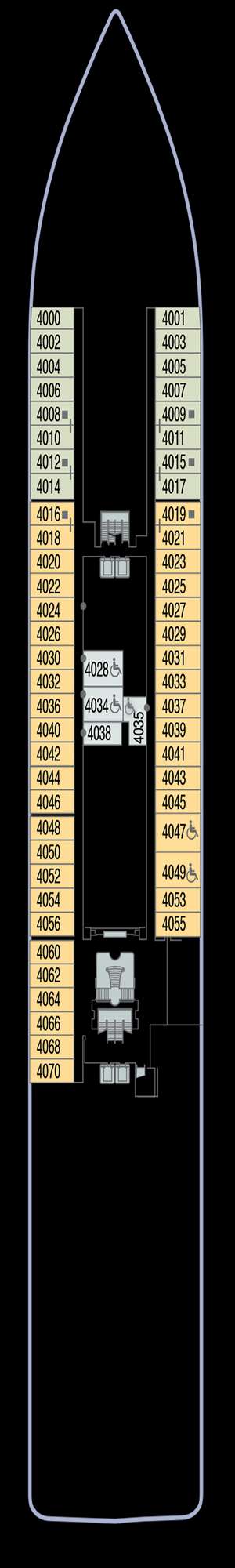 Deck plan for Azamara Quest