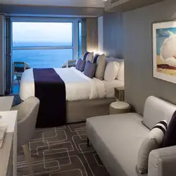 Image related to Edge Stateroom with Infinite Veranda (Partial View)