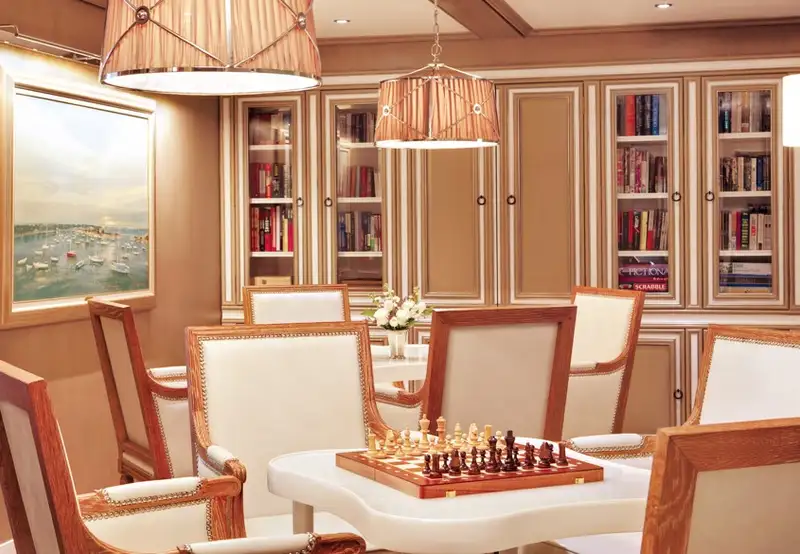 Captain's Lounge and Library