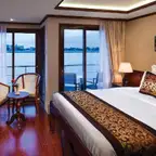 Overview of a Twin Balcony stateroom