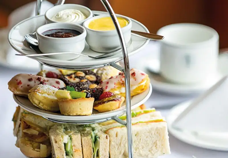 Afternoon tea on Borealis