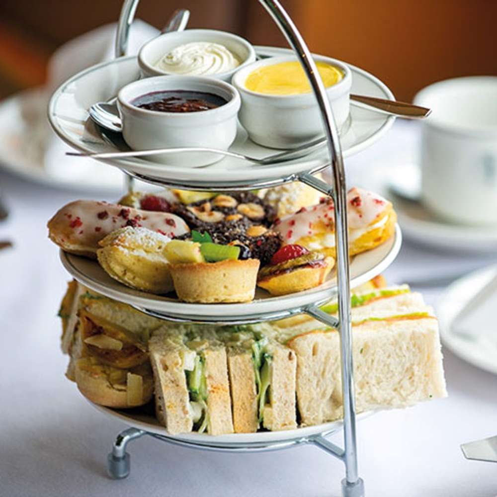 Afternoon tea on Borealis