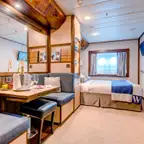 Overview of a Ocean View Stateroom