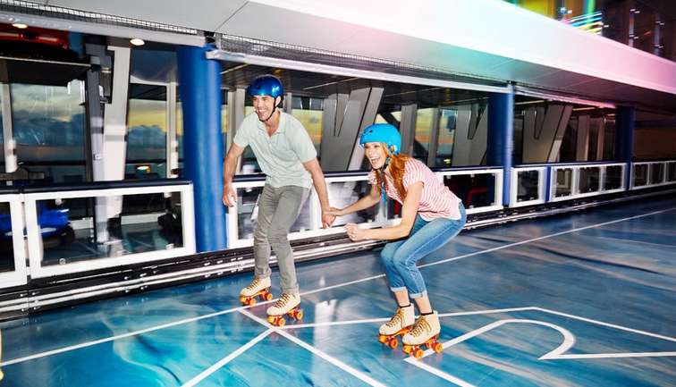 ANTHEM OF THE SEAS Roller-skating 