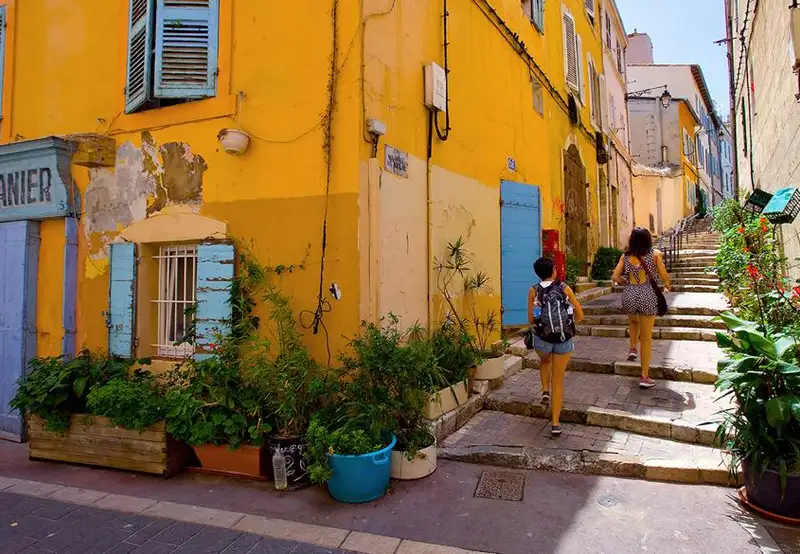 Le Panier District Marseille France
