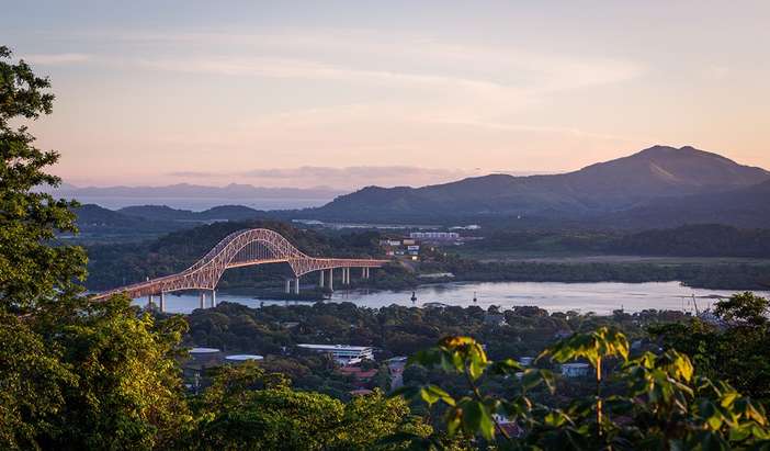 Panama Canal Transit - Overnight onboard