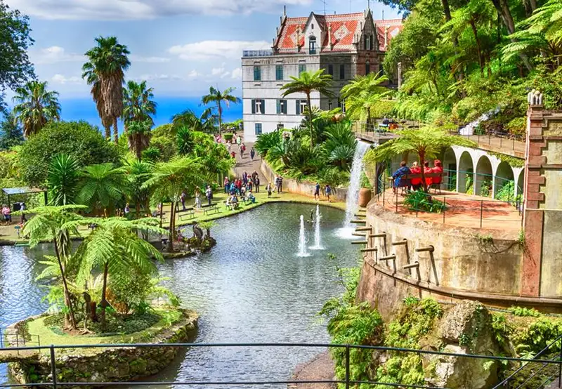 Monte Palace Tropical Garden Funchal Madeira Portugal