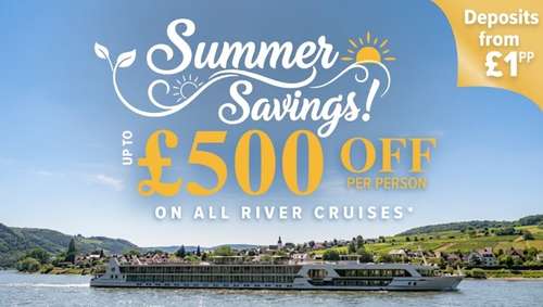 Iglu River Summer Savings  promotional banner