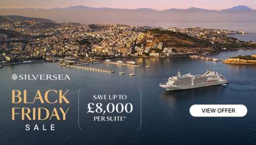 Silversea - Black Friday Sale - IGLU promotional banner