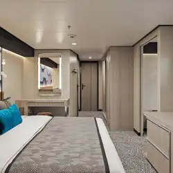 Image related to Forward-Facing Suite with Master Bedroom and Large Balcony