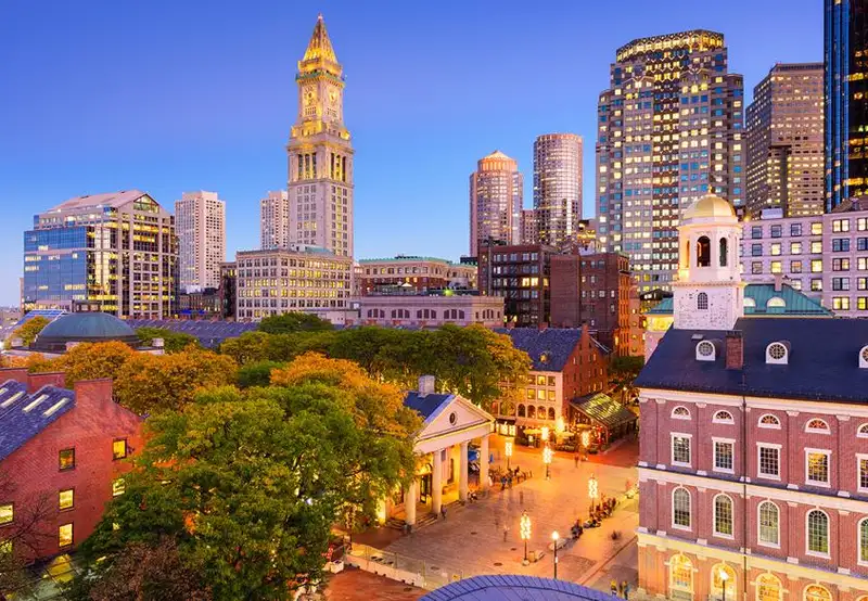 Faneuil Hall Marketplace Boston USA