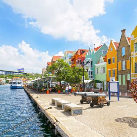 Photo overview of Willemstad, Curacao