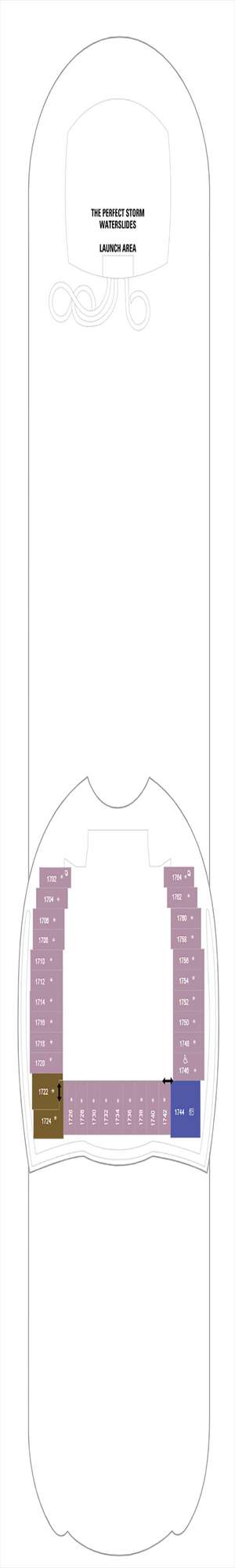 Deck plan for Harmony of the Seas