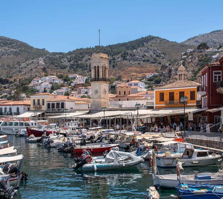 Hydra Town & Harbor