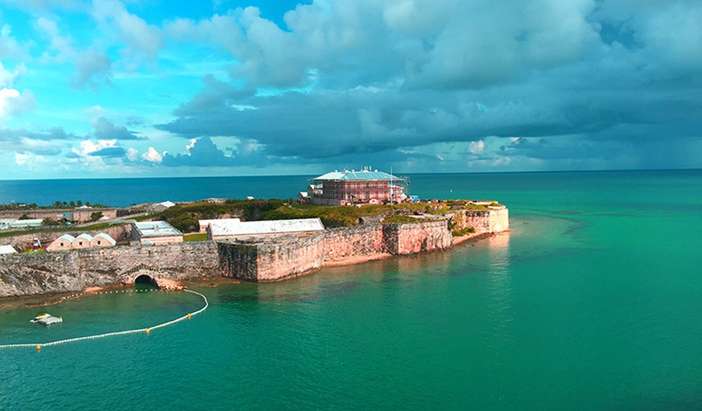 St. George's, Bermuda - Overnight onboard