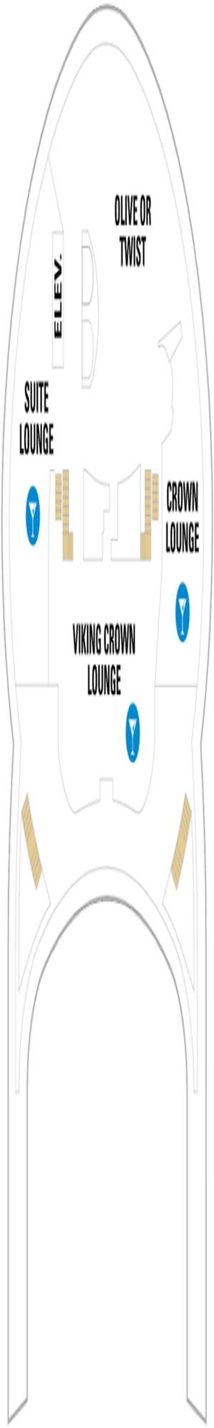 Deck plan for Liberty of the Seas
