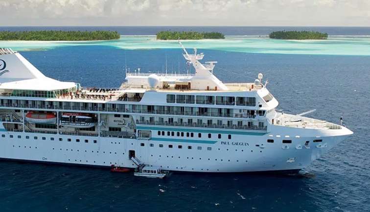 MS PAUL GAUGUIN sailing