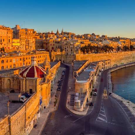 Photo overview of Valletta