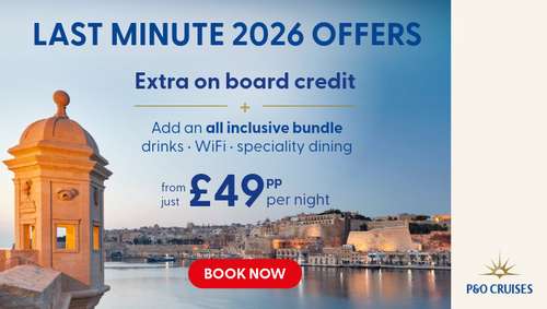 P&O 2026 - Iglu promotional banner