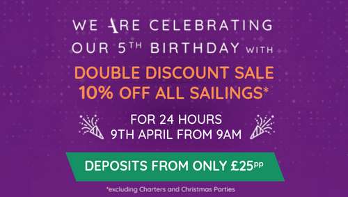 AMB 5TH Birthday promotional banner