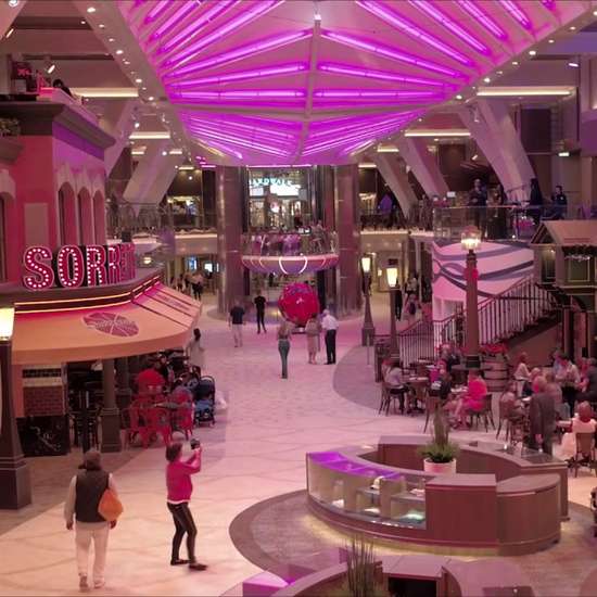 Symphony of the Seas Royal Promenade and Shops Pictures