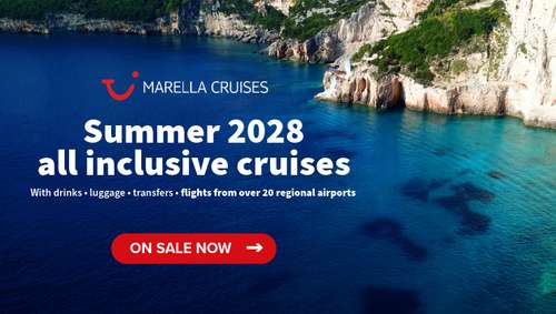 Marella Summer 28 Iglu promotional banner