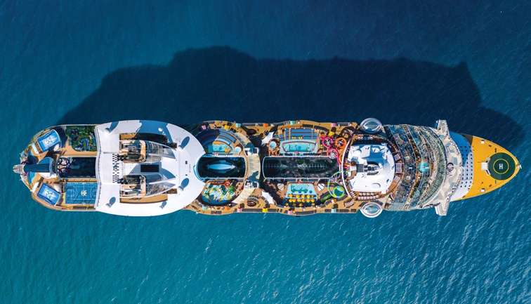 Aerial view of Oasis