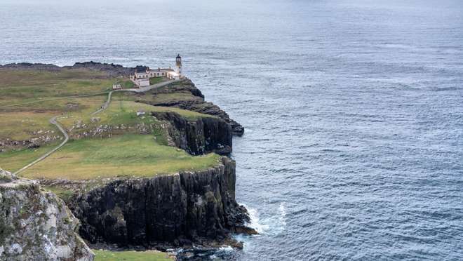 Visit a remote, uninhabited cluster of Hebridean islands ringed by towering basalt columns.
