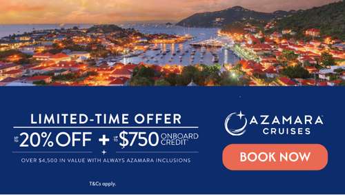 Azamara - Iglu - Flash Sale promotional banner
