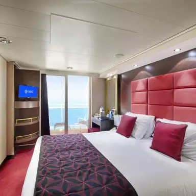 Image related to Deluxe Balcony Fantastica with Partial View