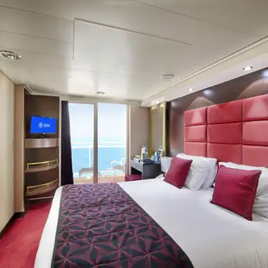 Image related to Deluxe Balcony Fantastica with Partial View