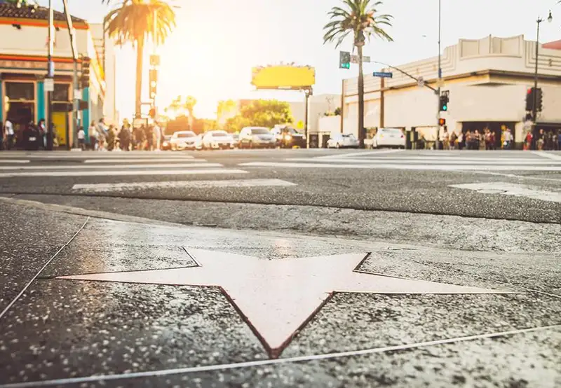 Hollywood Walk of Fame Los Angeles USA